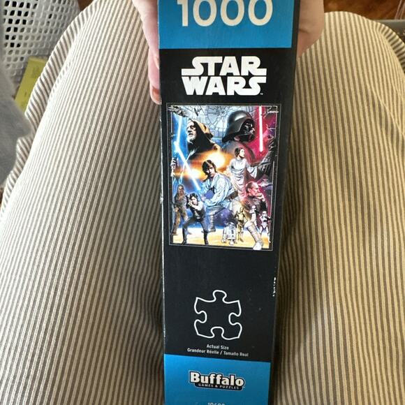 Disney Star Wars BUFFALO 1000 Piece Puzzle Lucas Films‎ #10600 NEW SEALED - Picture 2 of 5